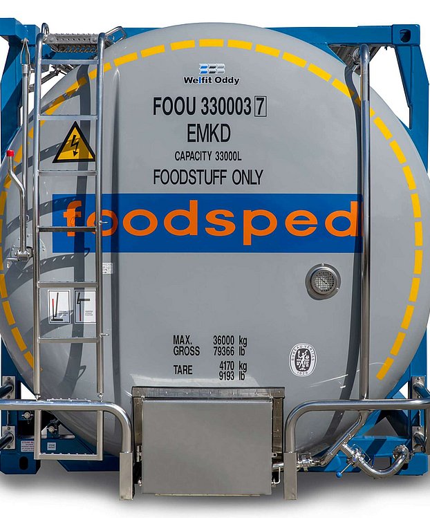 Transport flüssige Lebensmittel / Tankwagen von Foodsped Transport flüssige Lebensmittel / Tankwagen von Foodsped